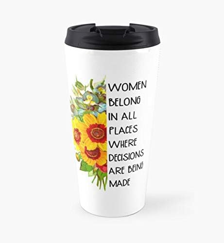 Amazon Com Rbg Gifts Mugs Stickers Ruth Bader Ginsburg For Feminists Travel Mug Ceramic Mug Travel Mug Camping Mug Water Bottle Kitchen Dining