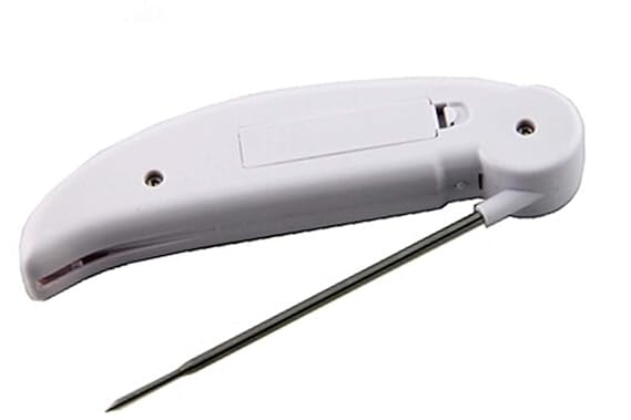 CAOQAO - Termómetro de Cocina con sonda de Lectura instantánea ...