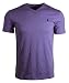 Polo Ralph Lauren Men's Classic Fit V-Neck T-Shirt Cotton (Medium, Purple)