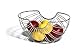 Spectrum Diversified Pantry Works Ellipse Fruit Bowl, Chrome