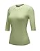 REGNA X Love Coated Women's Long sleeve Summer Lightweight Basic Casual T-shirts(S-XXXL)