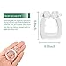 Anti Snoring Devices,Snoring Solution Silicone Magnetic Anti Snore Transparent Silicone Stop Snoring Device Silicone Nose Clip Tools Professional Relieve Snore Mini Comfortable Sleep(4 Pack)