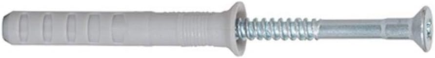 fischer N 8 x 100 Z A2 Hammerfix Frame Fixing, Pack of 50, 50376, Zinc