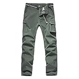 JOMLUN Boy’s Waterproof Softshell Pants Windproof Warm Fleece Lined Trousers for Outdoor Ski Hiking Walking