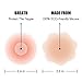 Silicone NippleCovers with Nipple Protection & Adhesive, Breast Pasties Reusable