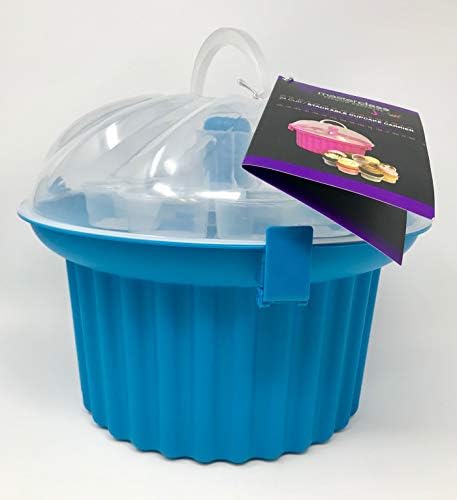 Masterclass 24 Cup Stackable Cupcake Carrier - Blue
