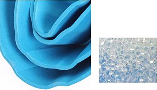 Tenworld Baby Children Kids Safe Shampoo Shower Bathing Protect Soft Cap Hat (Blue)