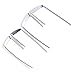 9 MOON Matt Chrome Dashboard Console Cover Trim for BMW 3 4 Series F30 F32 F34 320 420 2013 2014