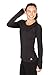 RBX Active Women's Long Sleeve Ventilated Mesh Lightweight Running Workout Crewneck T-Shirt