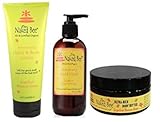 Naked Bee Grapefruit Blossom Honey 3 Piece Set, Includes 6.7oz Lotion, 8oz Hand Wash, and 8oz Body Butter