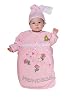 Rubie's Costume Co Tyke Or Treat Baby Bunting Costume Pink Princess, Princess, 0 - 9 Months