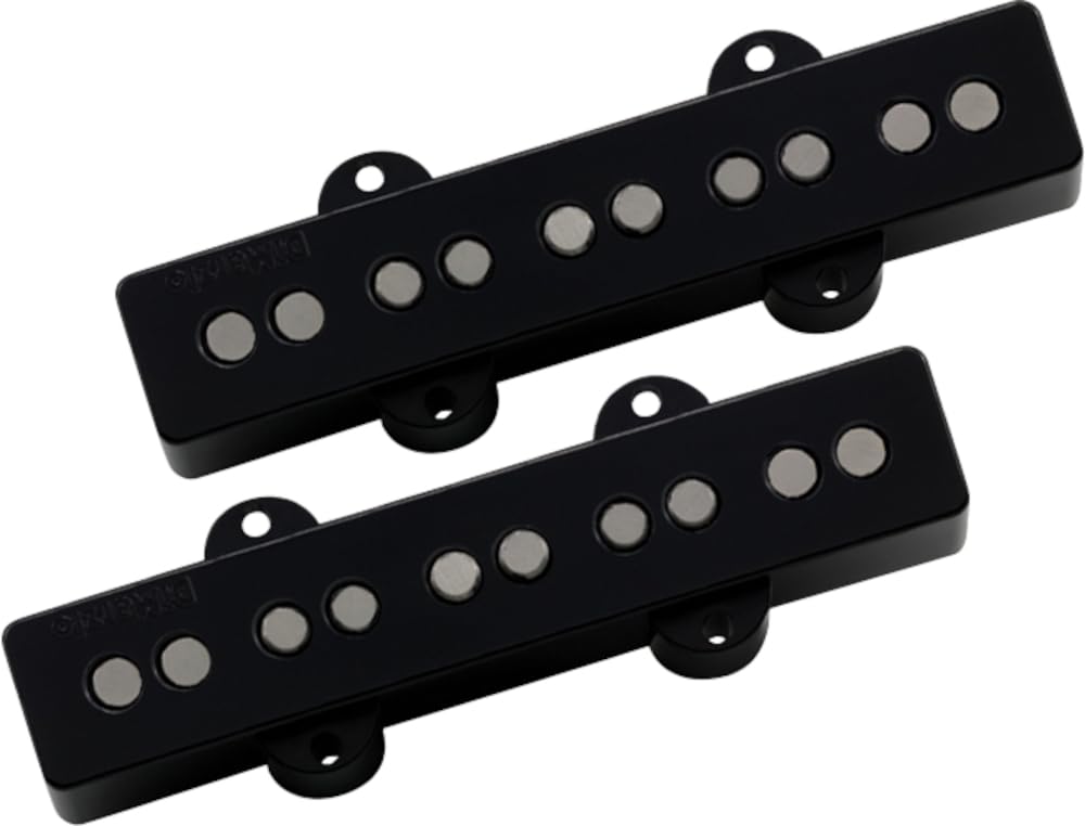 DIMARZIO DP552-BK AREA J 5 NECK & BRIDGE PICKUP Bass Black Guitars accessories Bass pickups