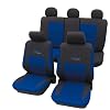 Cartrend 60120 Active Stoelbekleding Complete Set, Blauw, met Dokengaas