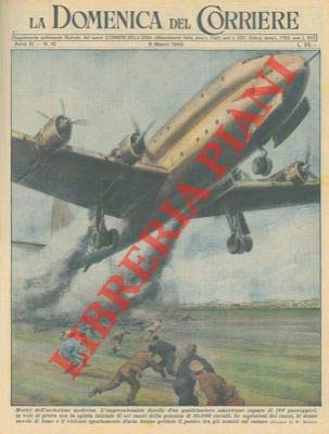 Il Decollo Dun Quadrimotore Americano Capace Di 180