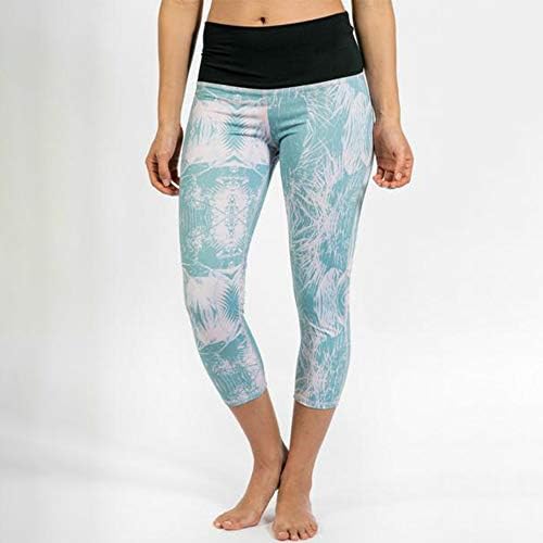 Reel Skipper Femme Capri Water Leggings - Pink Palm