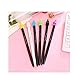 HIPGCC Cute Pens Kawaii Pen Cute Cat Pens 0.5mm Gel Pens Black Ball Point Pens for School Office Supplies (Cat)