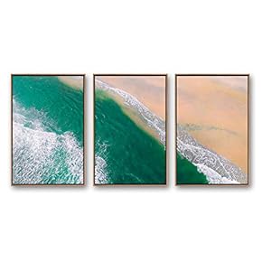 Framed for Living Room Bedroom Ocean Sea Beach...