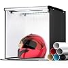 Photo Light Box, SAMTIAN Portable 16x16x16 Inches Photography Studio Light Box Shooting Tent Tabletop Photography…