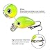 Magreel Mini Crankbaits Set Lifelike Fishing Hard Lures Kit for Trout Bass Perch Pack of 5 with Tackle Box