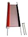 Kidkusion Retractable Driveway Guard, Orange, 25' | Driveway Safety; Outdoor; Barrier; Adjustable