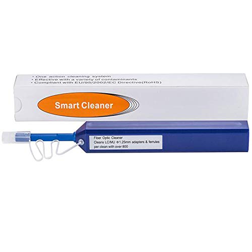 TUTOOLS Fiber Optic Cleaner,Fiber Optic connectors Cleaning,Fiber Optic Cleaner Pen with 800