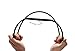 Finnhomy Heavy Duty 50 Pack Clothes Hangers with 10 Sturdy Multiple Use Finger Clips, Durable Slim-Line Velvet Hangers, Black
