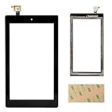 XRmarket Touch Screen Glass Digitizer Replacement for Fire 7 (7th Generation 2017 Release SR043KL) with Adhesive, NO LCD,NO Instructions(NOT for Fire 7 2015&7th kids edition)