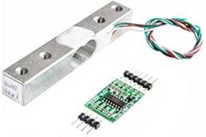AuBreey Digital Load Cell Weight Sensor 5KG Portable Electronic Kitchen Scale + HX711 Weighing Sensors Ad Module for Arduino