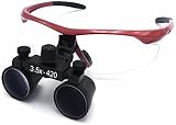 MKDental 3.5X Surgical Binocular Loupes Magnifier 420MM Working Distance view 3