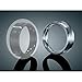 Kuryakyn 7277 Chrome Unlit 4-1/2 in. Headlight Trim Ring for Harley 83-13 H-D 4-1/2 Passing Lamps (7277)