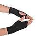 Novawo Wool Blend Fingerless Gloves Soft Arm Warmers Flexible Typing Gloves