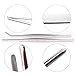 LeBeila Long Tweezers 12 Inch – Stainless Steel Tweezers Set 2PCS Straight and Curved Tip Gardening Nippers Feeding Forceps Tongs for Aquarium Fish Tank Aquatic Plants Reptile Snakes Lizards Spider