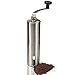 Manual Coffee Grinder - Adjustable Ceramic Conical Burr Coffee Bean Mill With Stainless Steel Body & Easy Hand Crank, Brewing Grinders for Office Home, Traveling Camping Consistent Grind French Press