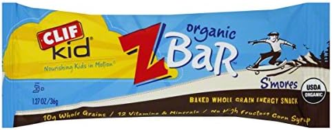 CLIF KID ZBAR  Organic Energy Bar  S'mores  1.27 oz