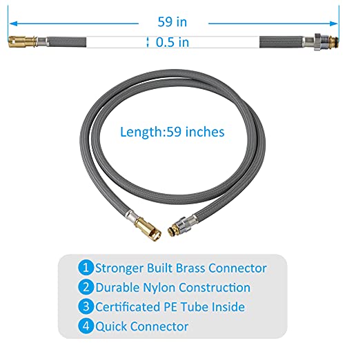 RP44647 Kitchen Faucet Hose Pull Out Spray Hose Kit Compatible with