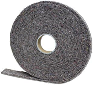 WJ Dennis & Company 65-17 Felt Weatherstrip, 5/8-Inch x 3/16-Inch x 17-Foot, Grey