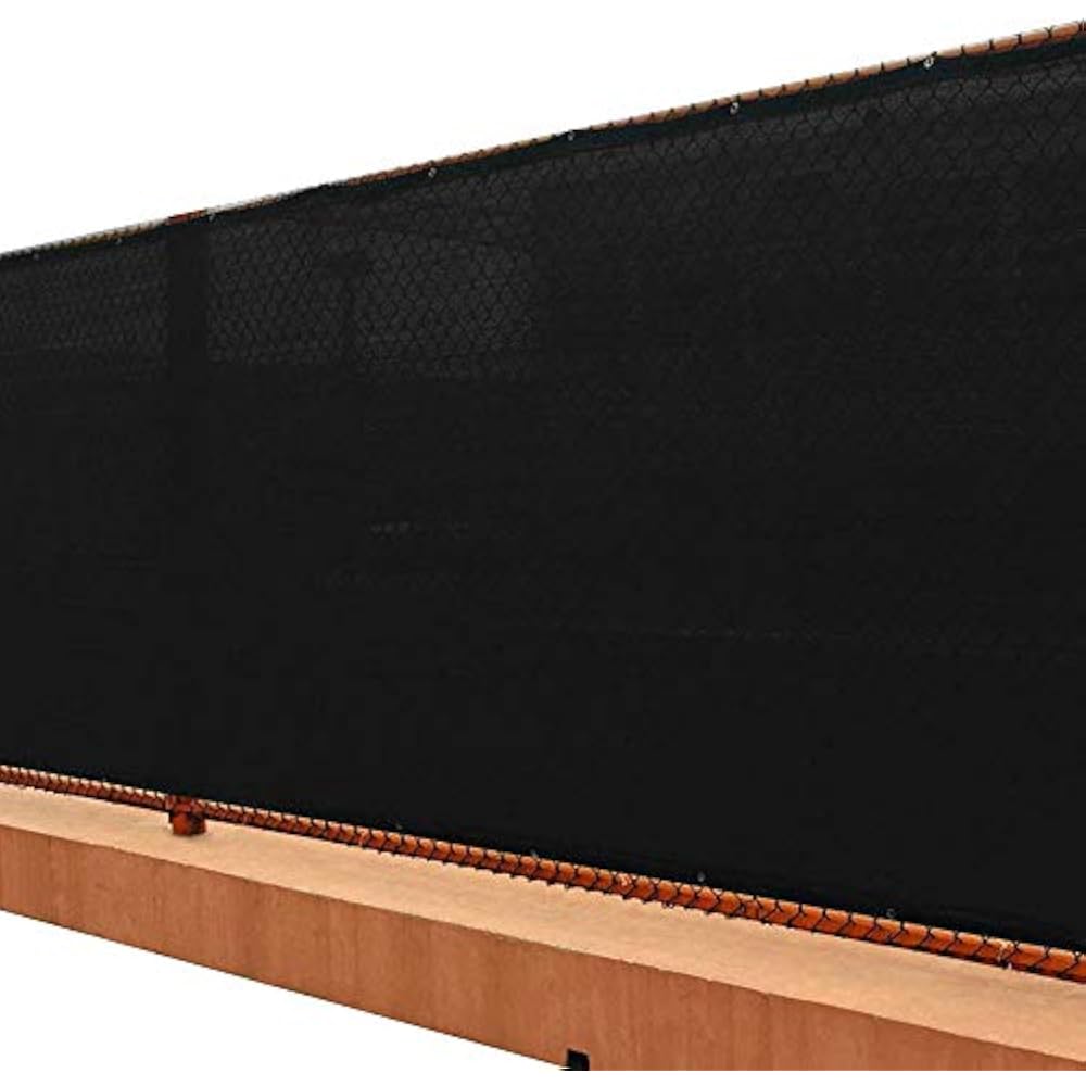 ASTEROUTDOOR Privacy Screen – 6' X 50', 90% Shade, Beige Polyethylene Fabric For Fences & Balconies