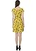 CowCow Womens Sun Dress Bee Honeycombs Honey Insect Honeybee Cap Sleeve Dress, XS-5XL