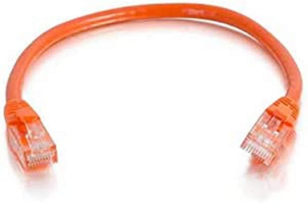 C2G 0.5m Cat6 Booted Unshielded (UTP) Network Patch Cable - Orange — image 1