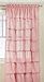 Lorraine Home Fashions Gypsy Shabby Chic Layered Ruffle Window Curtain Panel, 60 by 84-Inch, Pink