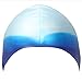 UKEE Silicone Swimming Cap 3D Silicone Design, Odorless, Non-Toxic, Silicone Elastic and Durable Swimming Cap For Adults and Men and Adults - Keep Hair Clean and Dry (Blue and color)