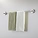 KES Suction Cup Single Towel Bar SUS 304 Stainless Steel No Drill Wall Mount Contemporary Bathroom Accessory Clothes Organizer Shelf Rack Brushed Finish 70 cm OR 28-Inch, A6200C