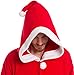Funziez! Christmas Adult Onesie - Santa, Snowman, Elf Costume - Holiday One Piece Cosplay Suit for Adults, Women and Men Stocking Gift