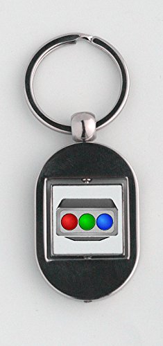 Older television projector CRT RGB keychain