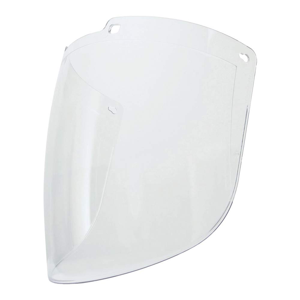 Honeywell 1031744 Turboshield Polycarbonate Clear Visor for Use Turboshield, Anti-Fog & Hard Coated Lens, Toric Shaped (1 Piece)