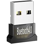 Bluetooth Adapter, Atmoko Bluetooth 4.0 USB Port Wireless Dongle Adapter Compatible with PC Desktop and Computer with Windows 10, 8.1, 8, 7, Vista, XP 32/64 Bit
