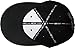 KBETHOS KNW-2364 BLK (7 1/4) The Real Original Fitted Flat-Bill Hats True-Fit, 9 Sizes & 20 Colors