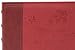 Golden State Art Photo Album holds 4x6 200 Horizontal Pictures with Memo Space, Leather Vintage Cover for Wedding Family Christmas(Red)