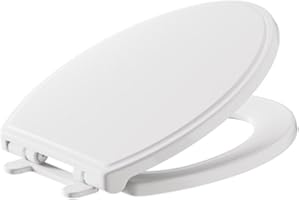 American Standard 5020A65G.020 Traditional Luxury Toilet Seat, Slow-Close, Elongated Front, White
