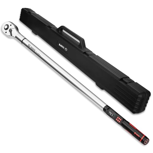 VANPO Digital Torque Wrench, 3/4", 22.1–442.5 ft-lb for Trucks